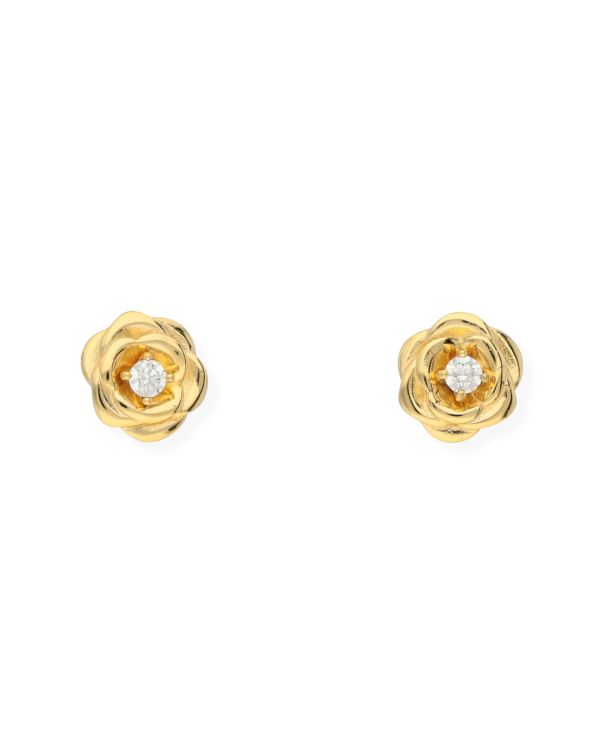 Clous d'oreilles Zirconia Argent 925 - Style de Carat