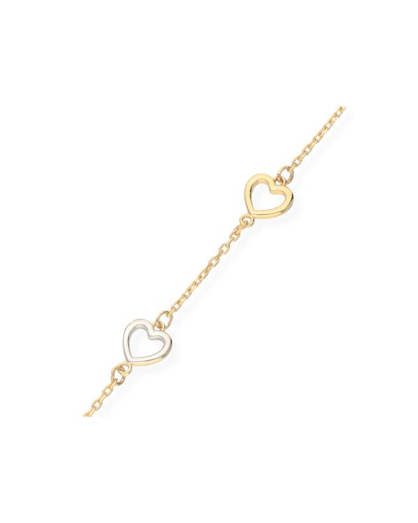 Bracelet Or 9 ct - Hearts de Carat