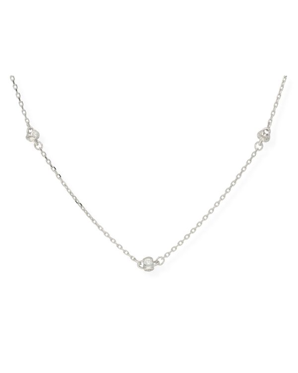 Collier Zirconia Or 9 ct - Style de Carat