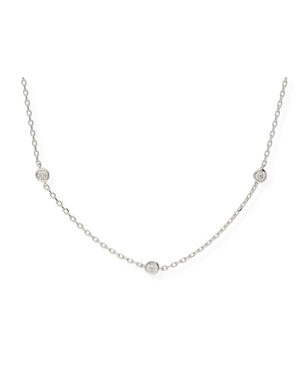 Collier Zirconia Or 9 ct - Style de Carat