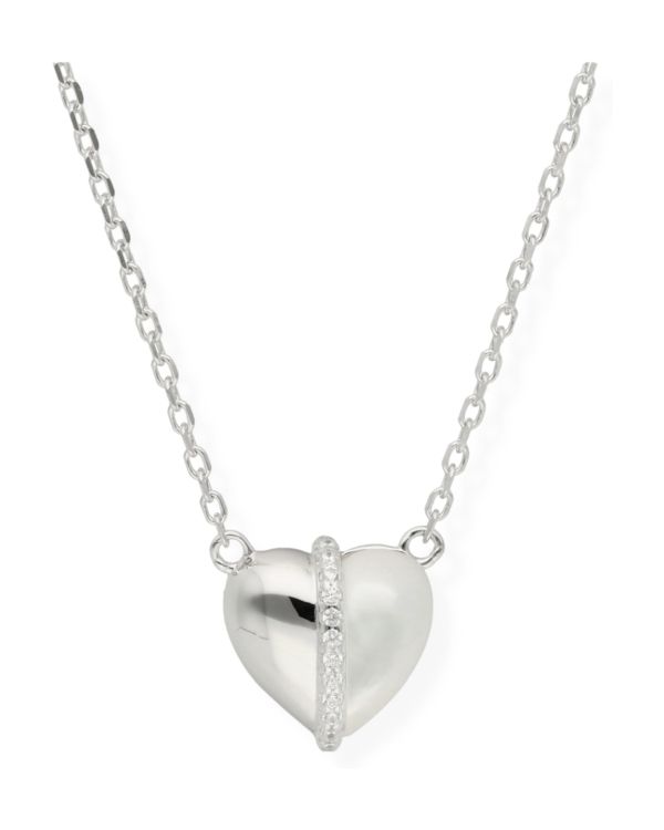 Collier Nacre, Zirconia Argent 925 - Colorstone de Carat