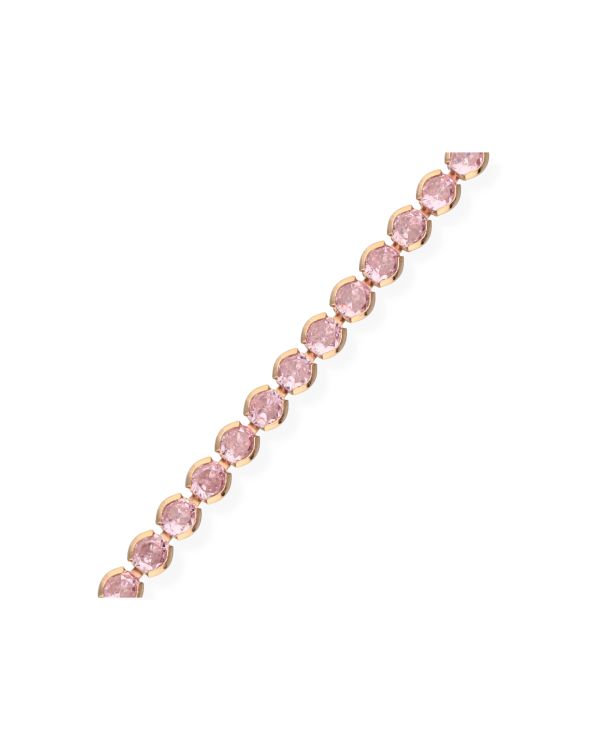 Zirkonia Armband Silber 925 - Colorstone von Carat