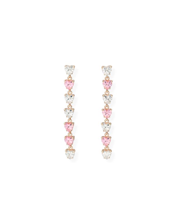 Pendants d'oreilles Zirconia Argent 925 - Colorstone de Carat