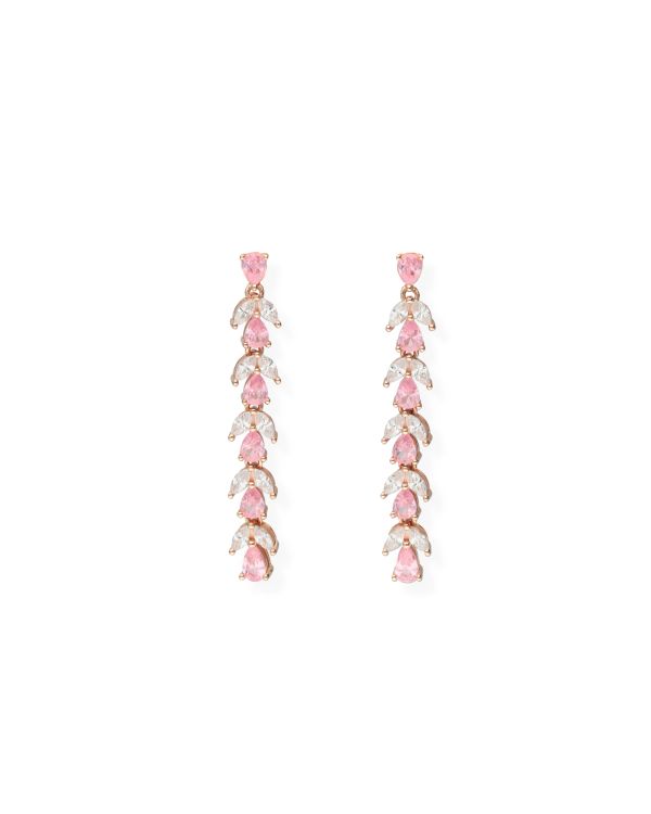 Pendants d'oreilles Zirconia Argent 925 - Colorstone de Carat