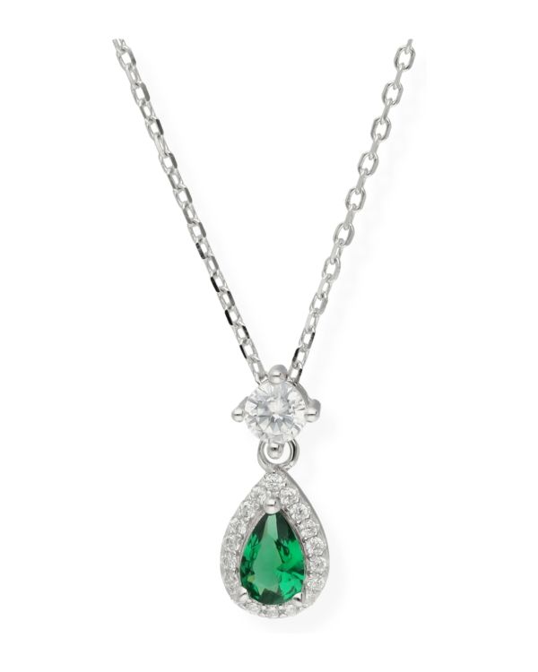 Collier Spinelle, Zirconia Argent 925 - Colorstone de Carat