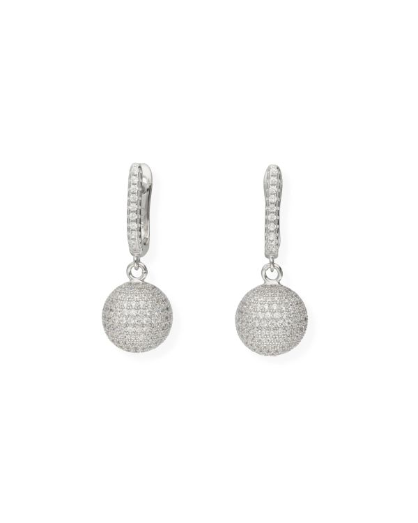 Créoles Zirconia Argent 925 - Style de Carat