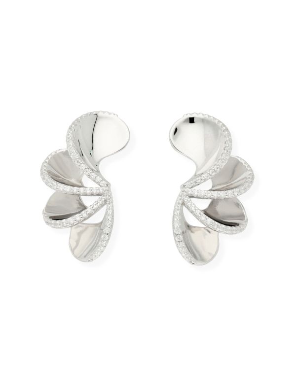 Zirkonia Ohrstecker Silber 925 - Style von Carat