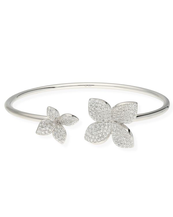Bracelet rigide Zirconia Argent 925 - Style de Carat