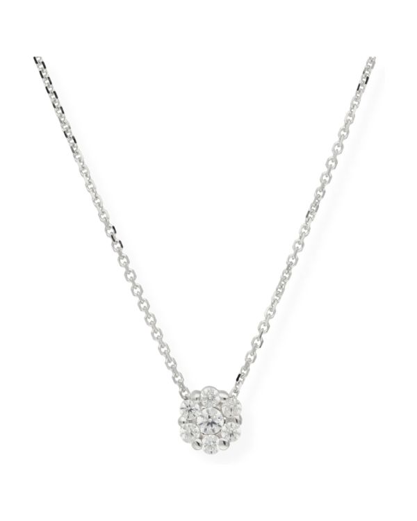Collier Zirconia Or 9 ct - Solitaire de Carat
