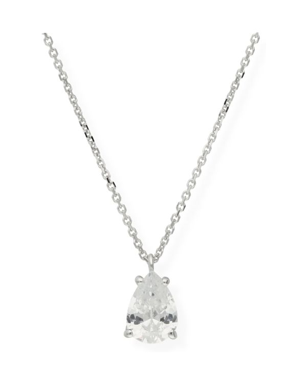 Collier Zirconia Or 9 ct - Solitaire de Carat