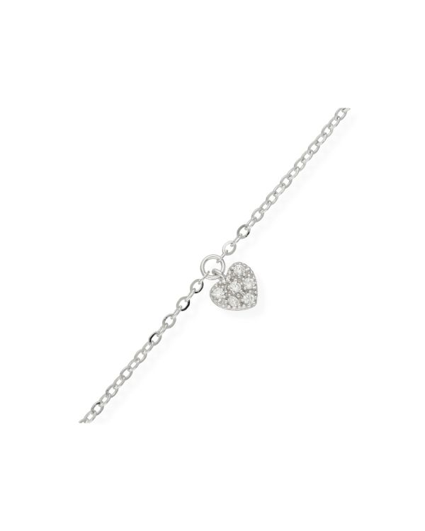 Zirkonia Armband Gold 9 ct - Hearts von Carat