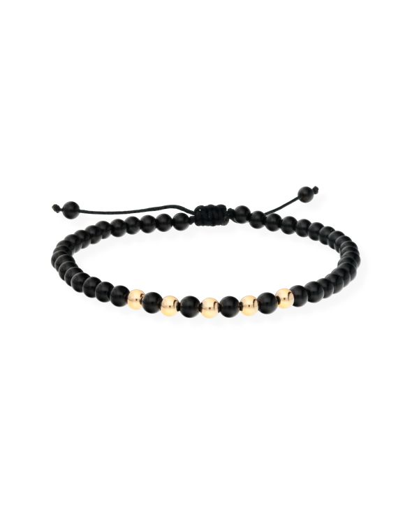 Onyx Armband Gold 9 ct - Genuine Stone von Carat