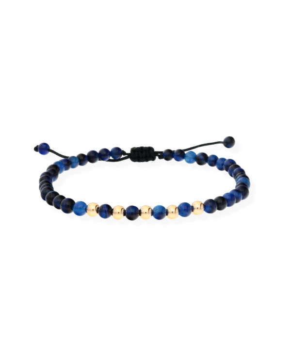 Bracelet Oeil De Tigre Or 9 ct - Genuine Stone de Carat