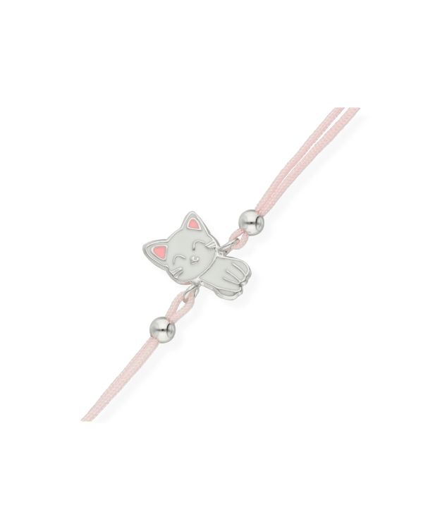 Bracelet Émail Argent 925 - Motifs de Carat Kids