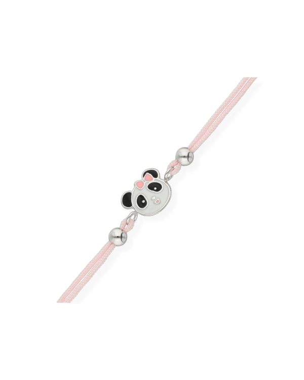 Bracelet Émail Argent 925 - Motifs de Carat Kids