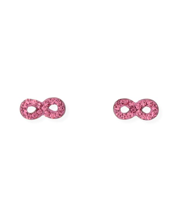 Clous d'oreilles Cristal Argent 925 - Motifs de Carat Kids