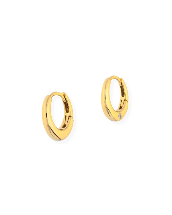 Zirkonia Creolen Silber 925 - Style von Carat
