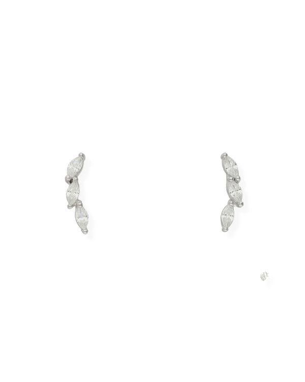 Clous d'oreilles Zirconia Argent 925 - Style de Carat