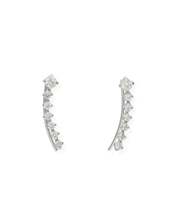 Clous d'oreilles Zirconia Argent 925 - Style de Carat