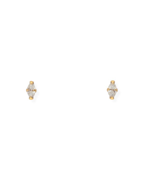 Clous d'oreilles Zirconia Argent 925 - Style de Carat