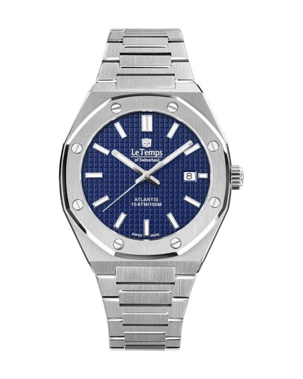 LeTemps Montre analogique, Swissmade - Atlantis