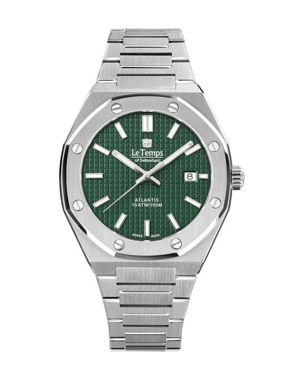 LeTemps Montre analogique, Swissmade - Atlantis