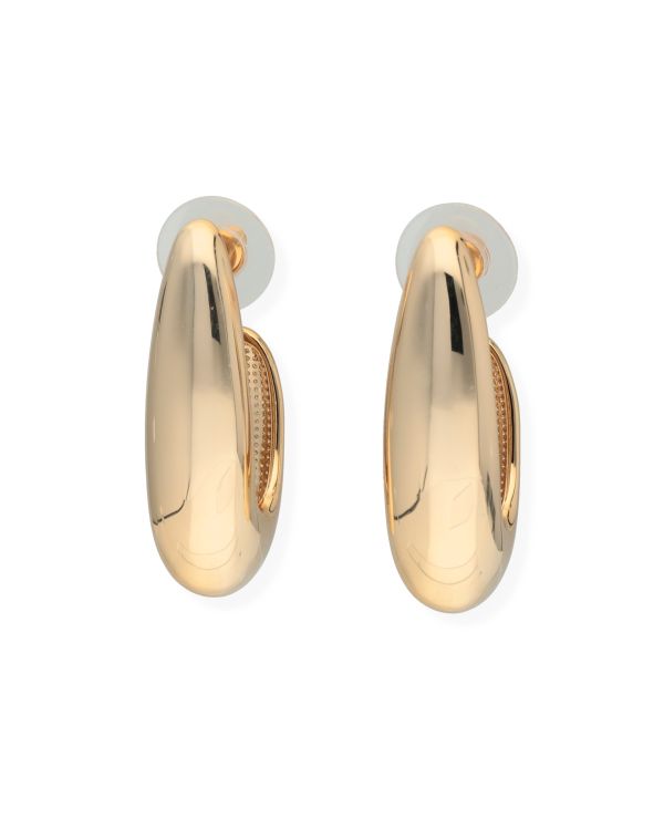 Créoles Bronze plaqué - Chic de Carat