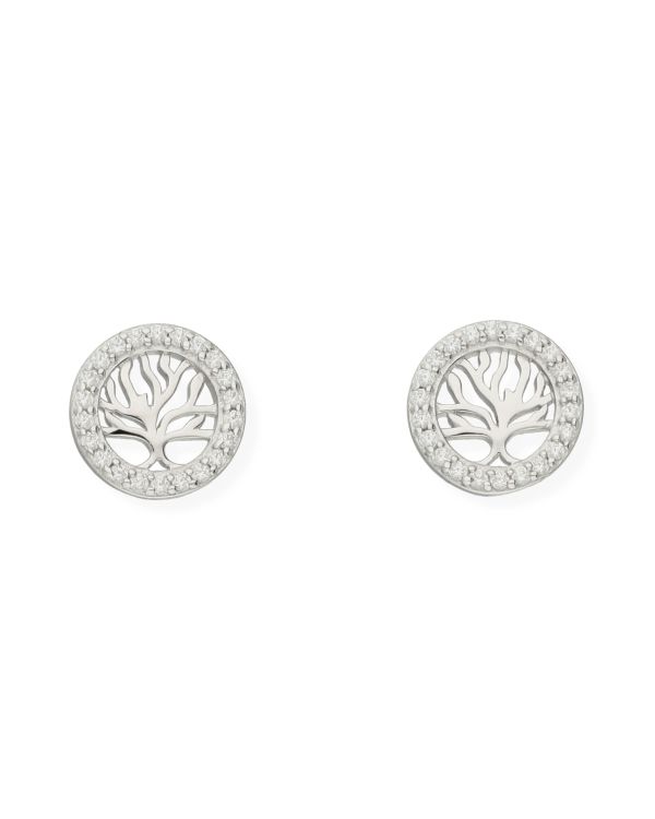 Clous d'oreilles Zirconia Argent 925 - Motifs de Carat