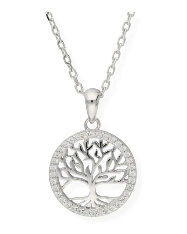 Zirkonia Halskette Silber 925 - Motifs von Carat