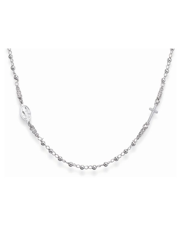 Amen - Halskette Silber 925 - ROSARY PLAIN