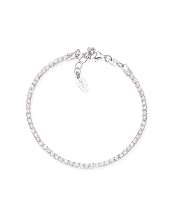 Amen - Zirkonia Armband Silber 925 - TENNIS