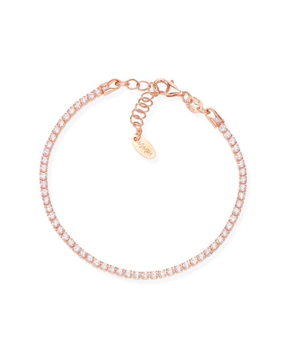 Amen - Zirkonia Armband Silber 925 - TENNIS