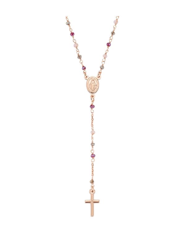 Amen - Kristall Halskette Silber 925 - ROSARY CRYSTALS