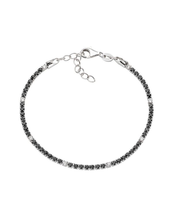 Amen - Zirkonia Armband Silber 925 - TENNIS
