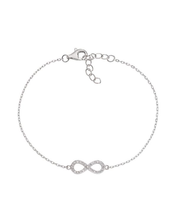 Amen - Zirkonia Armband Silber 925 - CUDDLES LUXURY