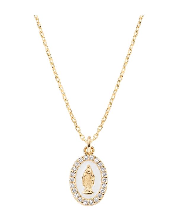 Amen - Zirkonia Halskette Silber 925 - SACRED