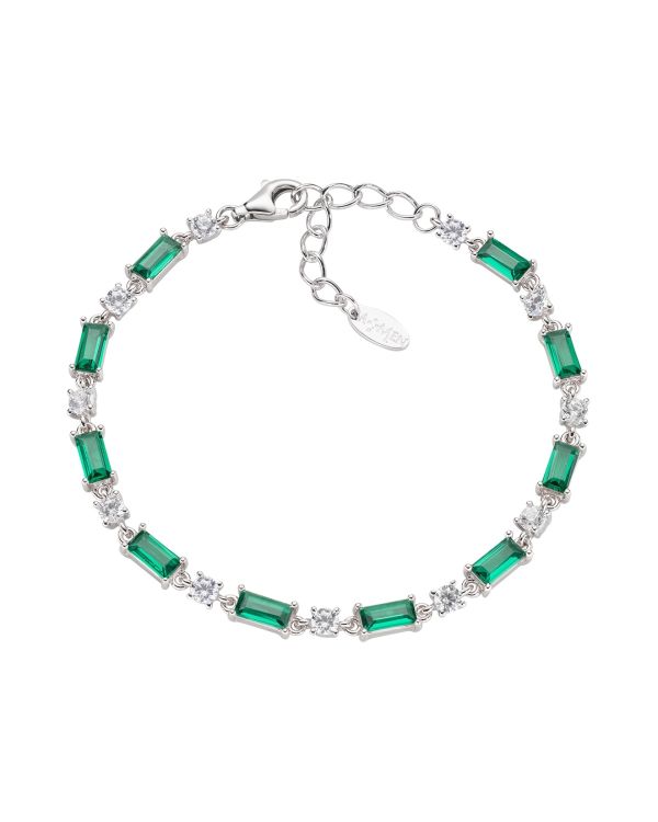 Amen - Zirkonia Armband Silber 925 - TENNIS