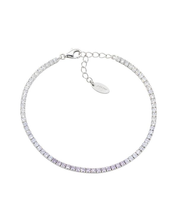 Amen - Zirkonia Armband Silber 925 - TENNIS