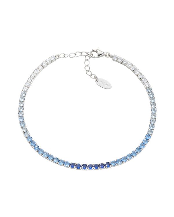Amen - Zirkonia Armband Silber 925 - TENNIS