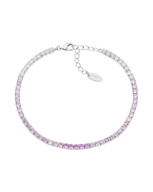Amen - Zirkonia Armband Silber 925 - TENNIS