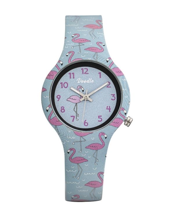 Doodle Montre analogique - Doodle Flamingo