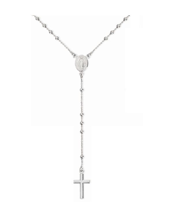Amen - Halskette Silber 925 - ROSARY PLAIN