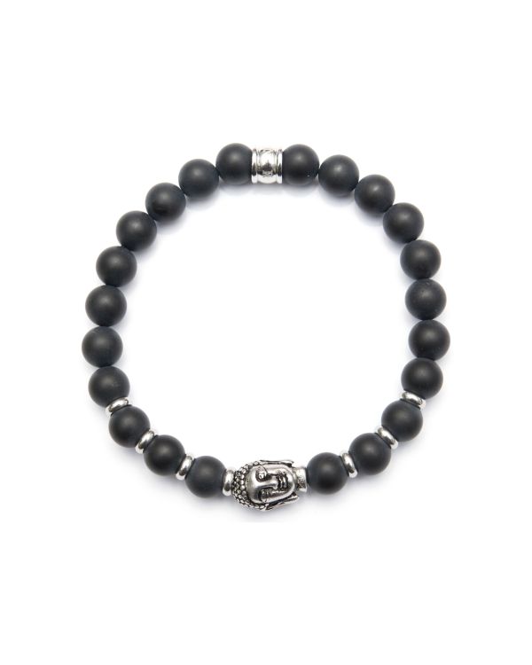 Frank - Achat Armband Edelstahl - Frank 1967 Beads