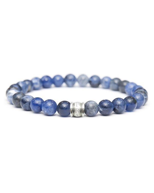 Frank - Sodalith Armband Edelstahl - Frank 1967 Beads