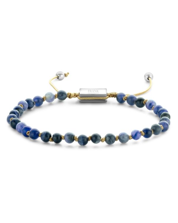 Frank Bracelet Sodalite Acier inoxydable - Frank 1967 Beads