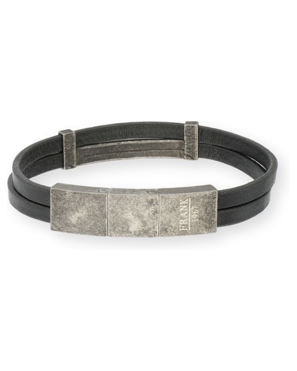 Frank Bracelet Cuir, Acier inoxydable - Frank 1967