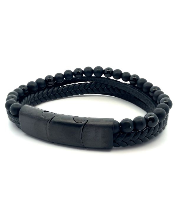 Frank Bracelet Cuir, Acier inoxydable - Frank 1967 Leather