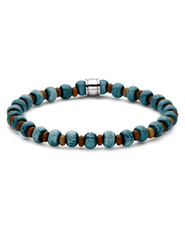 Frank - Keramik Armband Edelstahl - Frank 1967 Beads